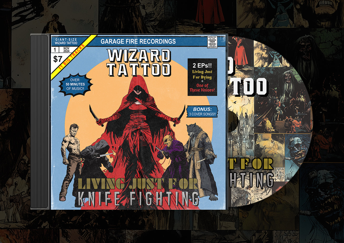 CD (Jewel Case) - Living Just for Knife Fighting